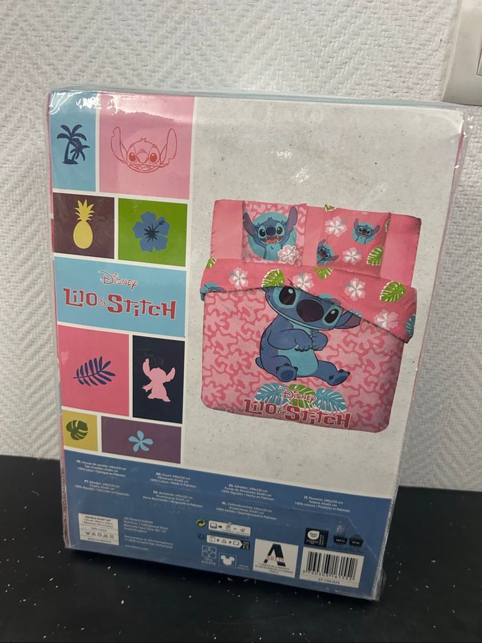 Parure De Lit Stitch 2 Personnes Stitch Disney En Coton - photo numéro 2