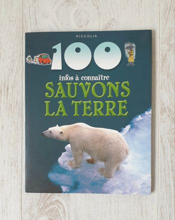Livre Sauvons la Terre