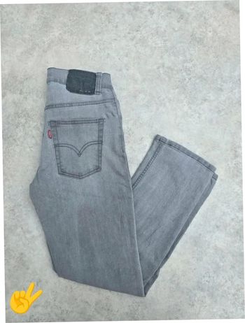 Jean Levi's 512 W24|FR34 coupe droite gris Femme-Women