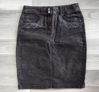 Jupe en jean marron Jacqueline Riu taille 36