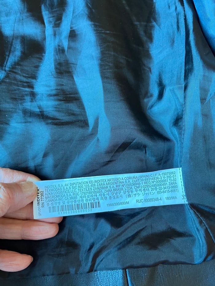 Blouson/perfecto homme Zara - photo numéro 7