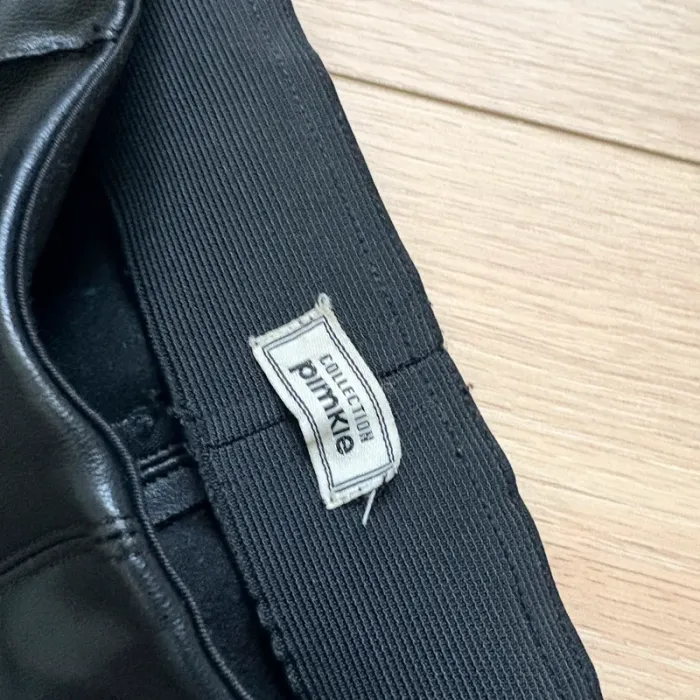 Pantalon simili cuir noir Pimkie T34 - photo numéro 4