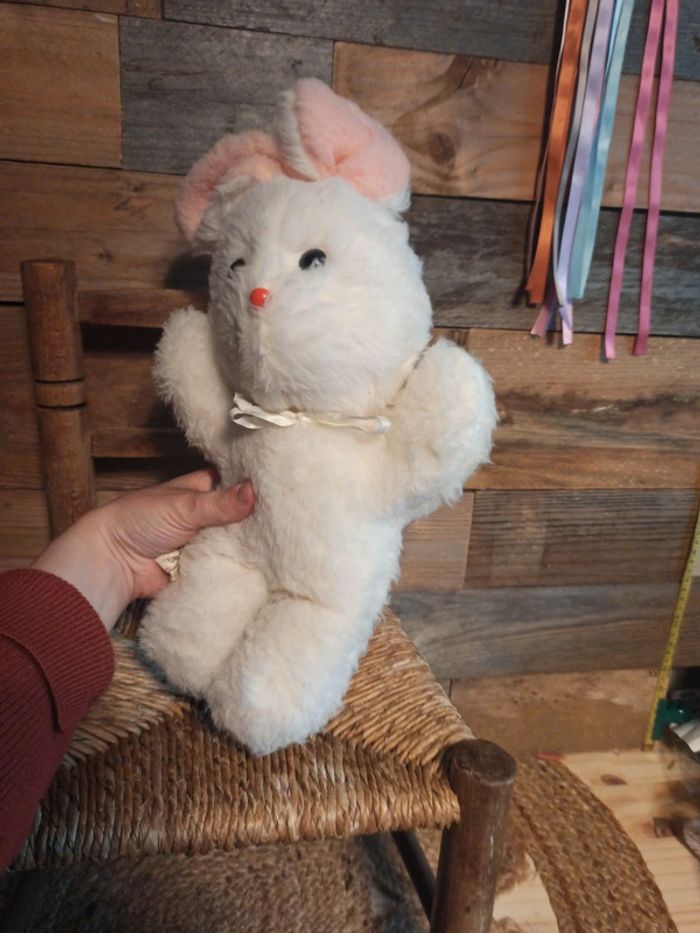 peluche lapin Chamti vintage - photo numéro 7