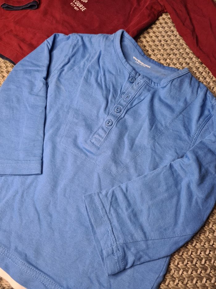 Lot de 2 t shirts  ML épais garçon - 3 ans - photo numéro 6