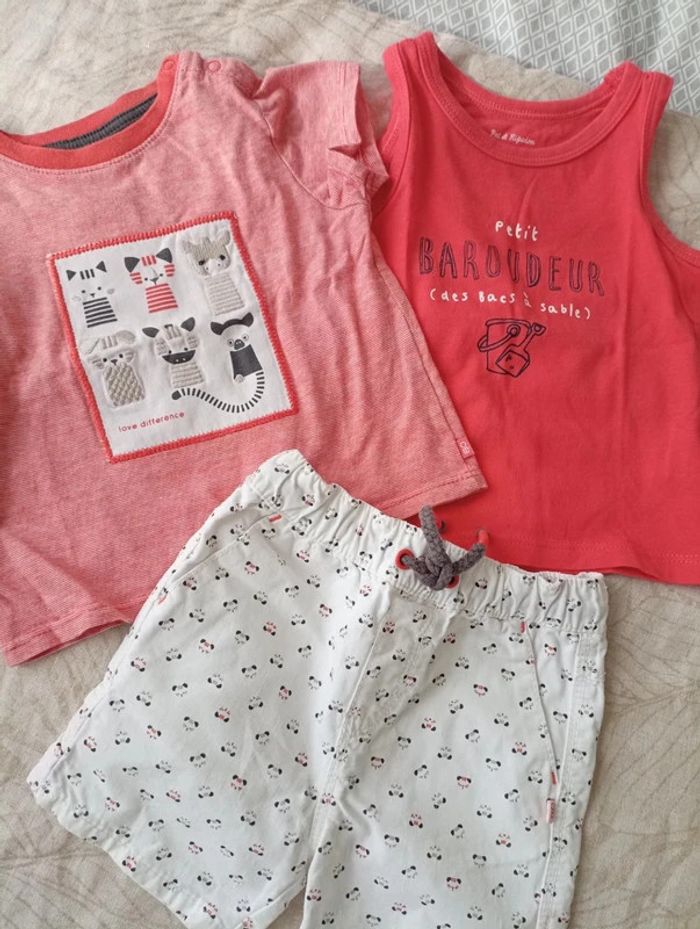 Lot bébé garçon - été taille 6 mois - photo numéro 2