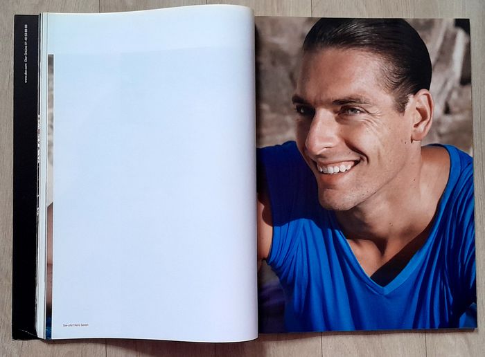 Magazine l'Officiel Hommes spécial Camille Lacourt sport mode et beauté n°24 Juin juillet aout 2011 - photo numéro 6