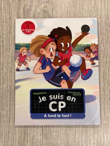 Livre « Je suis en CP, À fond le foot »