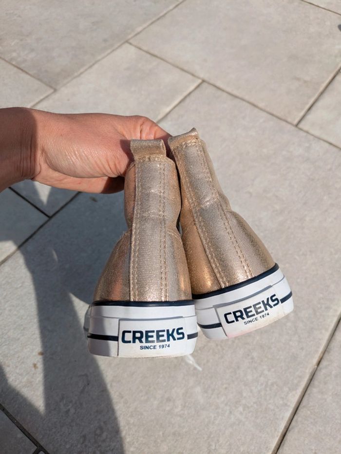 Superbes baskets montantes creeks T39 - photo numéro 3