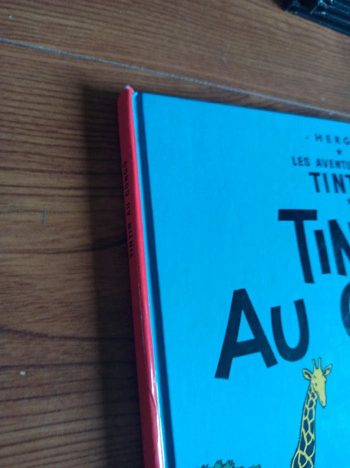 BD tintin au Congo - photo numéro 3