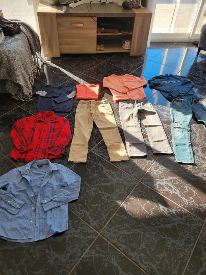 Lot vêtements garçon marque 8 et 10 ans - photo numéro 14