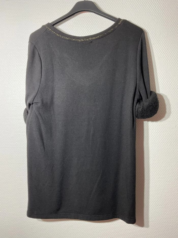 Pull molletonné « cœur » femme taille unique (36-40)- nos- neuf avec étiquette - photo numéro 3