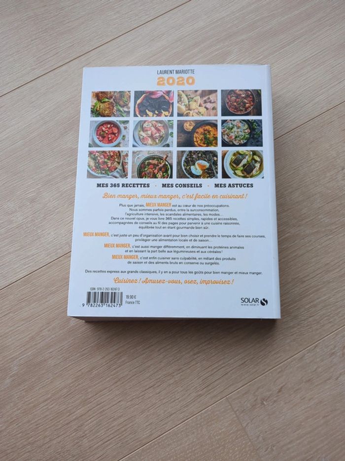 Livre mieux manger toute l'année Laurent Mariotte - photo numéro 2