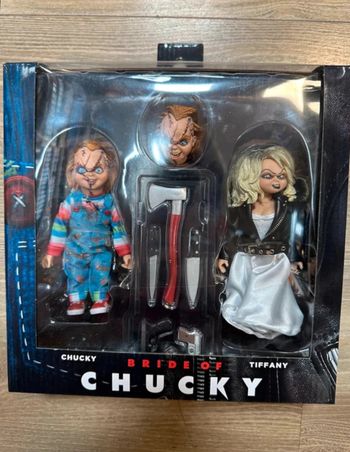 Chucky - Chucky & Tiffany - Set De 2 Figurines 20cm