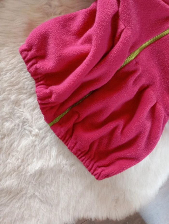 Pusblu 💖 veste polaire rose 98 cm soit 3 ans - photo numéro 2