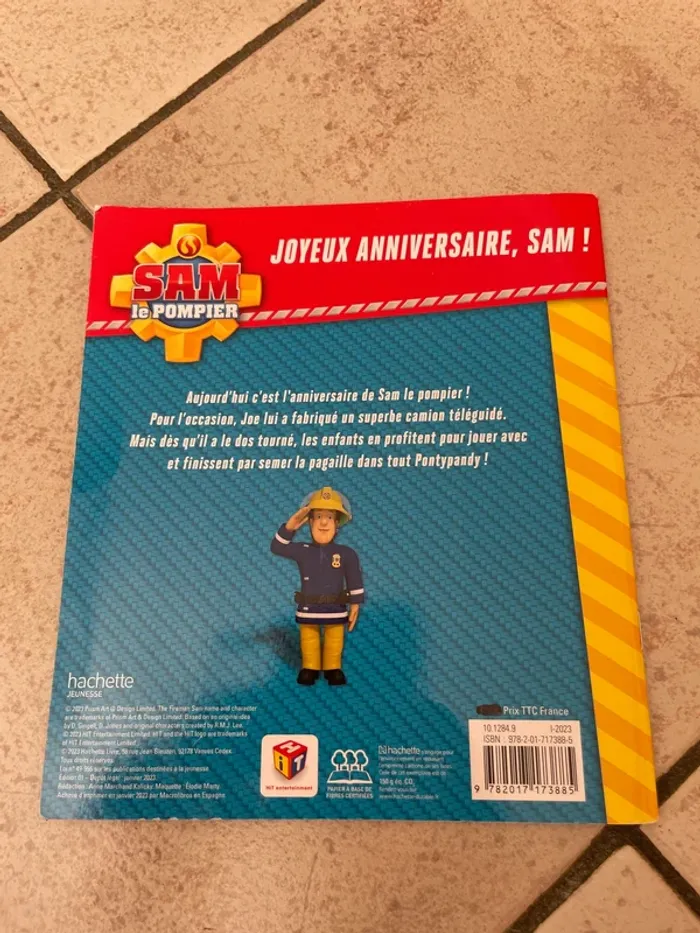 Livre Joyeux anniversaire Sam - photo numéro 2