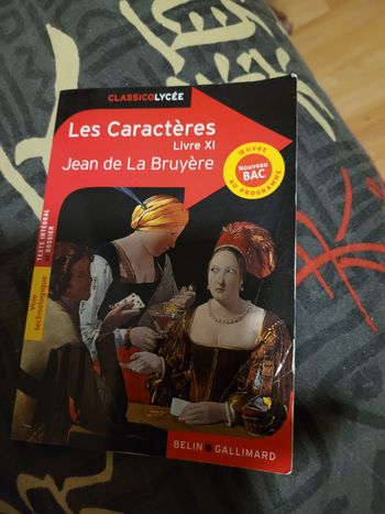 Les xaracteres livre VI Jean de la Bruyere