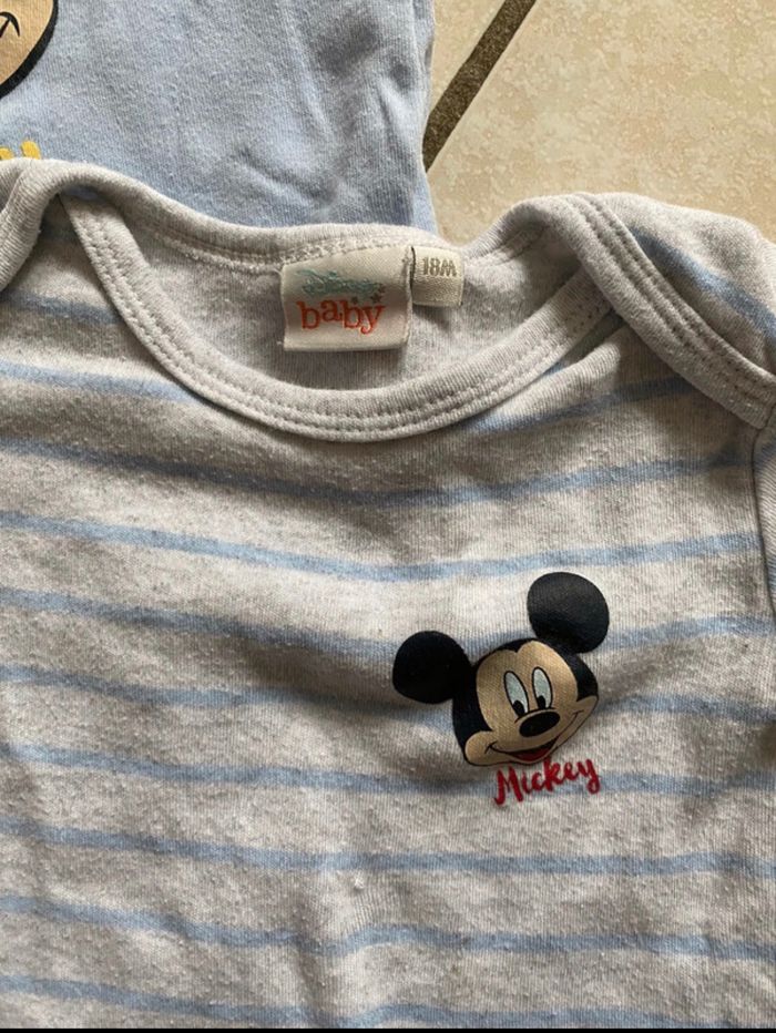 Lot 2 body mickey - photo numéro 3