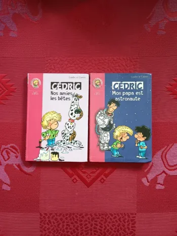 2 livres Cédric 