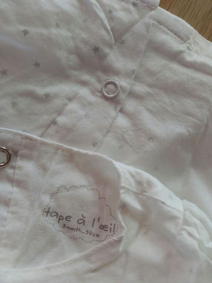 Robe bébé fille 3 mois Tape à l'oeil - photo numéro 7