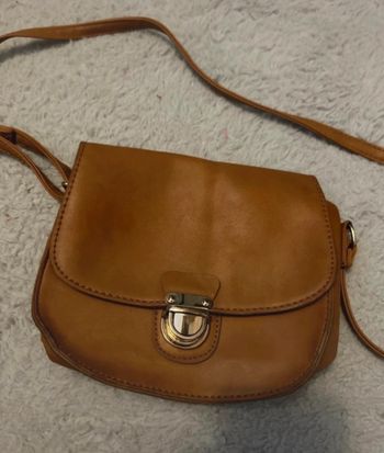 Petit sac bandoulière marron