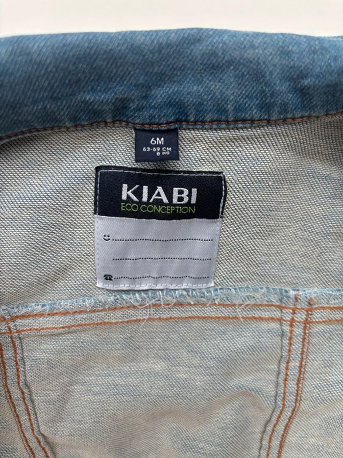 Veste jeans 6mois Kiabi - photo numéro 4