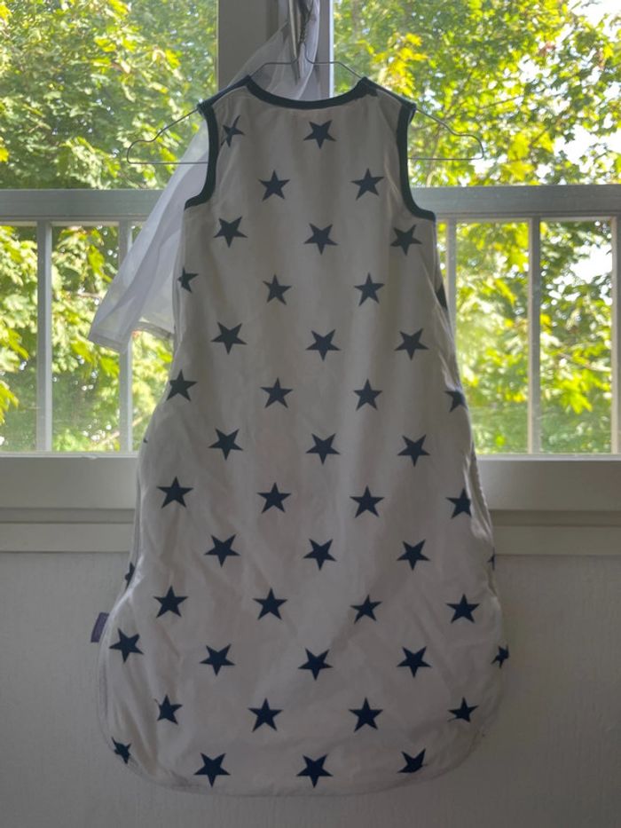 Gigoteuse bébé blanc avec étoile bleu 6-18 mois - photo numéro 2
