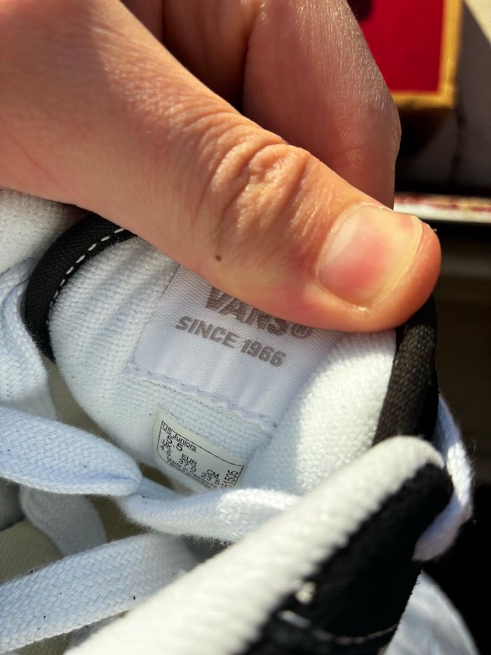 Vans Knu School Black White - Taille 37 - Neuves - photo numéro 7