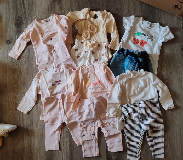 Lot de 6 ensembles - 6Mois