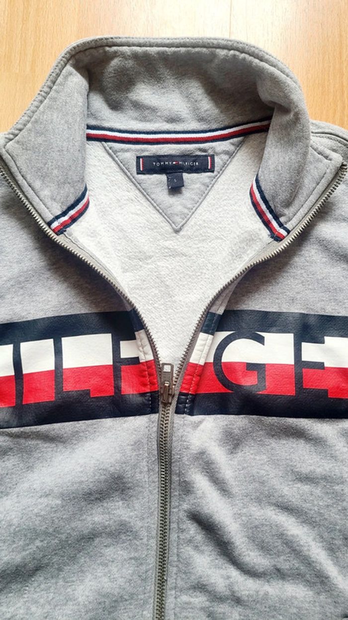 Veste zippée Tommy Hilfiger taille S - photo numéro 3