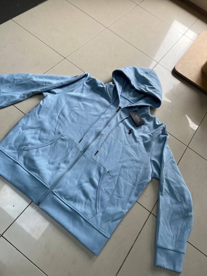 Pull Ralph Lauren Bleu - Taille L - Neuf - photo numéro 4