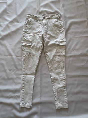 Cargo slim blanc - Primark - M/38
