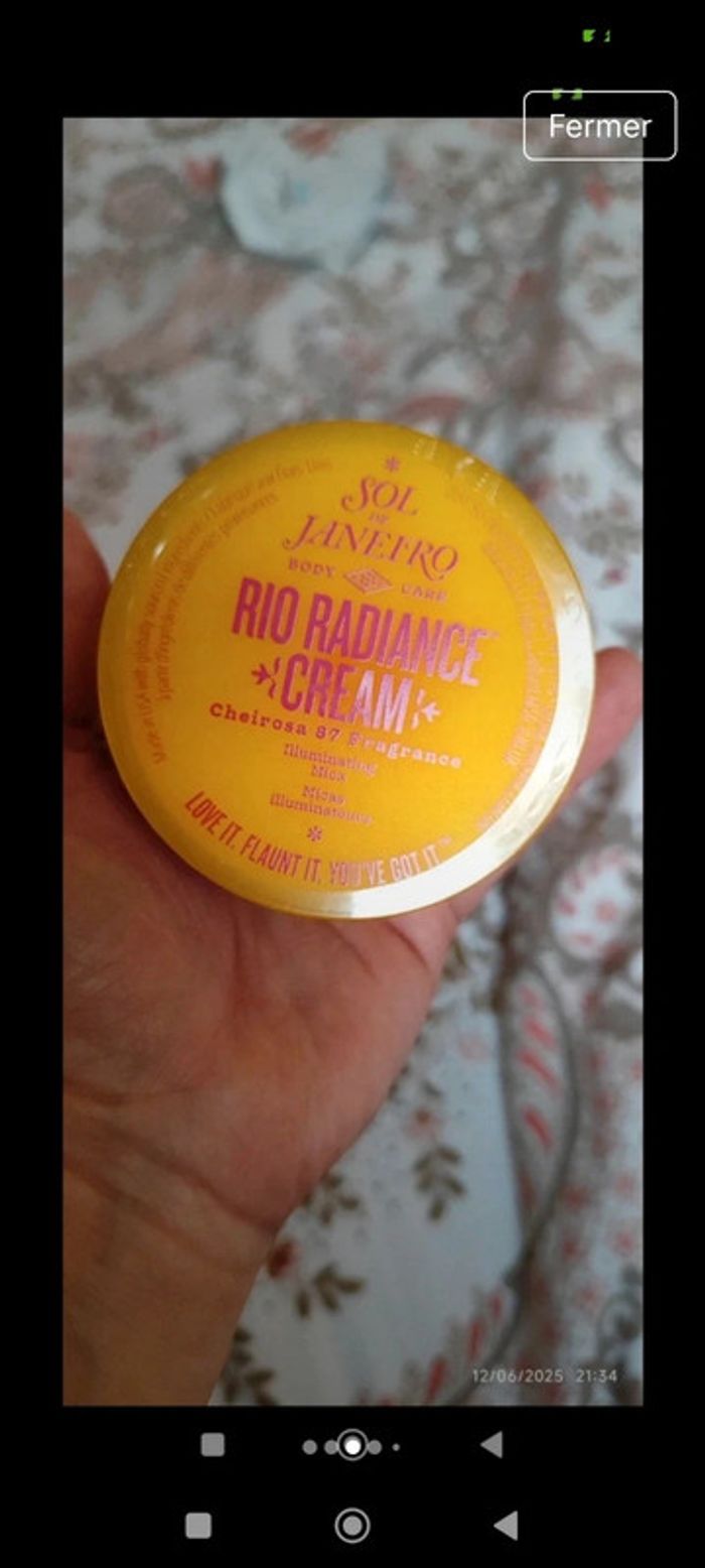 Sol De Janeiro Rio Radiance Illuminating Cream Cheirosa 87 Limited Edition Discontinué 75ml - photo numéro 3