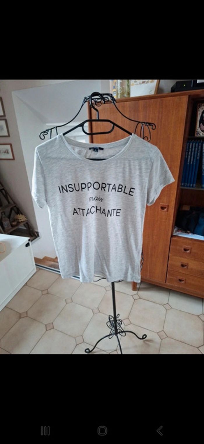 T-shirt à manches courtes Kiabi taille 16ans/ S 👻