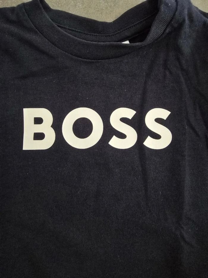 Tee shirt Hugo Boss bleu marine - photo numéro 2