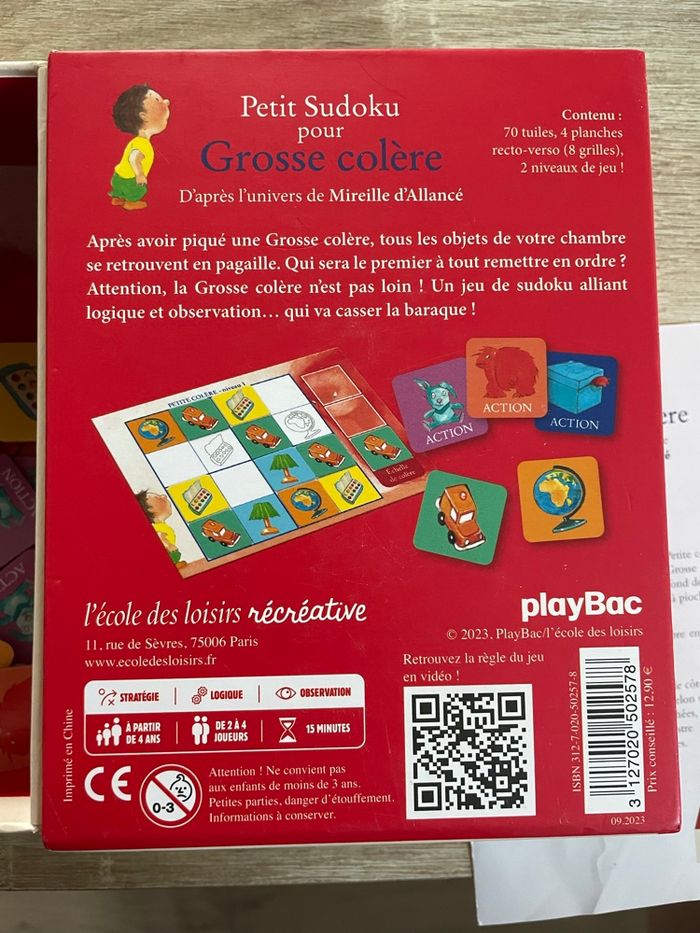 Petit sudoku pour grosse colère - photo numéro 2