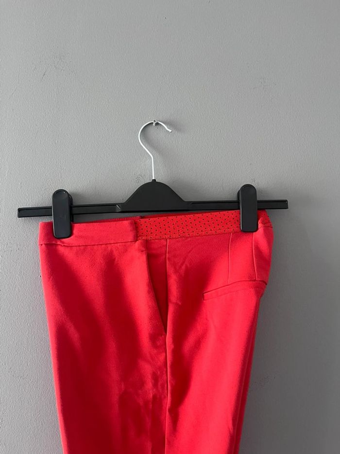 Pantalon Camaïeu Rouge 😳 Taille S - photo numéro 2