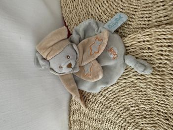 Doudou plat chien Baby Nat