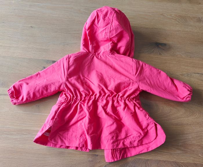 Manteau mi-saison rose Cadet Rousselle 6 mois - photo numéro 2