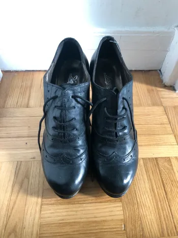 Bottines en cuir