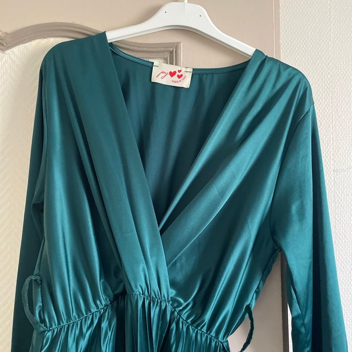 Robe satin plissée - photo numéro 2