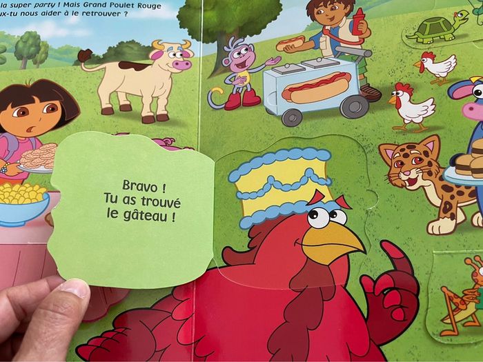 Livre tirettes - Dora l’exploratrice - Une super party de folie ! - photo numéro 8