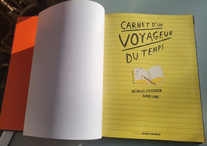 Beau livre Carnet d'un voyageur du temps ⌛️ - photo numéro 4