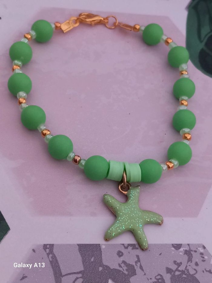 Joli bracelet étoile de mer