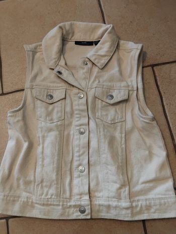 Veste en jeans sans manche