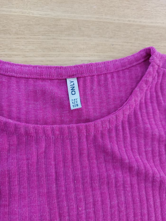 T-shirt court 7/8ans 122/128cm ONLY - photo numéro 2