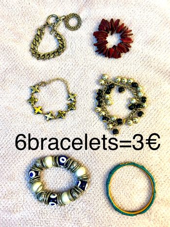Lot 6 bracelets