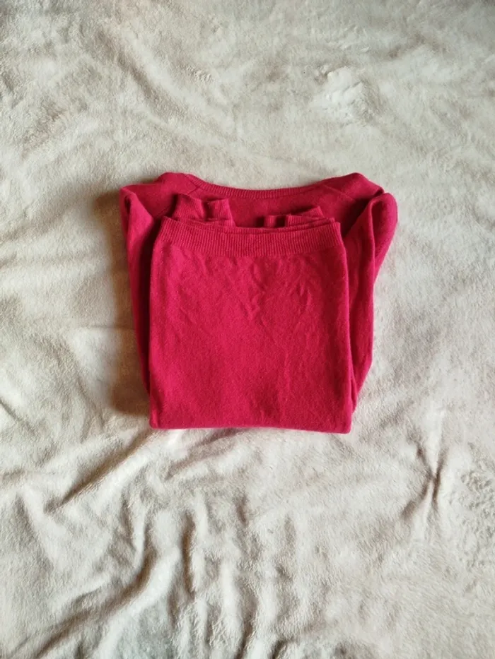 Pull femme fushia United Colors Of Benetton - photo numéro 2