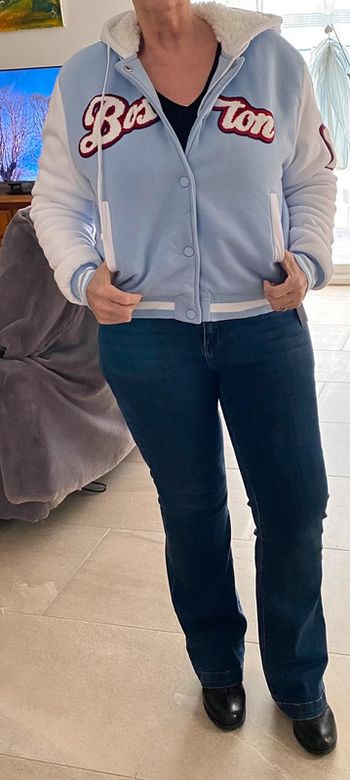 Sweats à capuche molletonné neuf