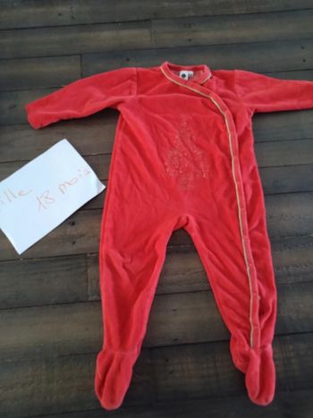 Pyjama grenouillère bébé 18 mois fille ou garçon