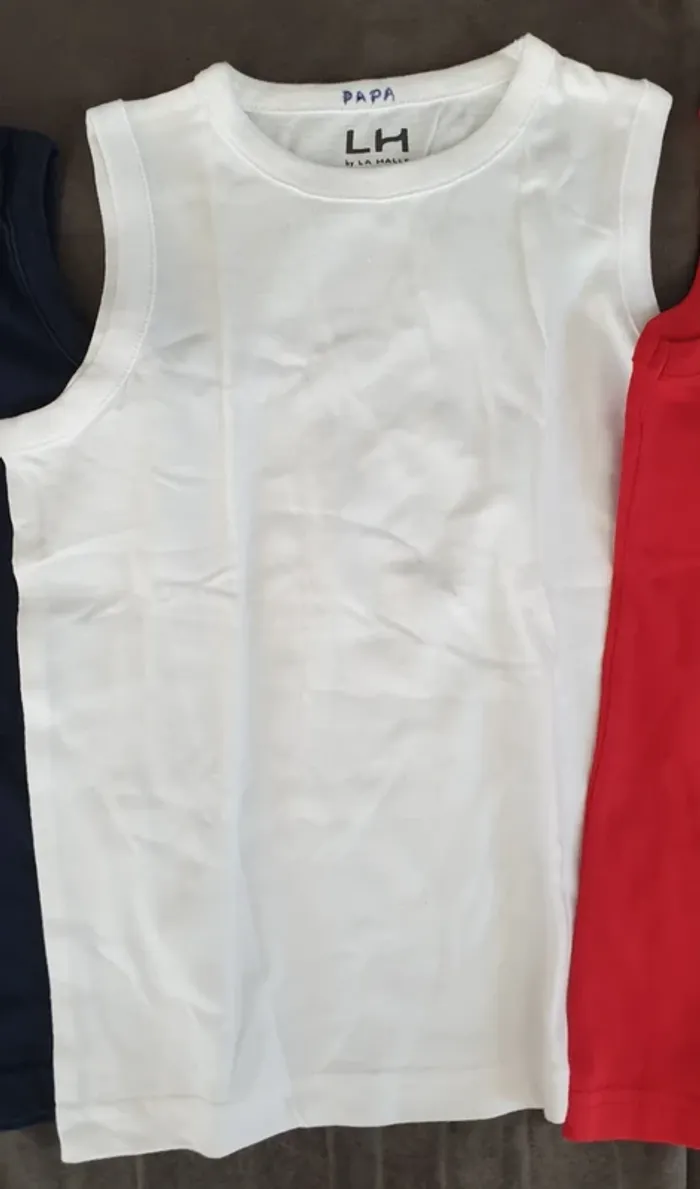 Lot 3 Tee-shirts sans manche 4 ans - photo numéro 3